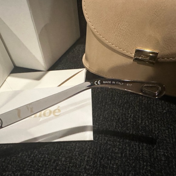 CHLOE Sunglasses. Never been used. Ombré - Picture 6 of 6